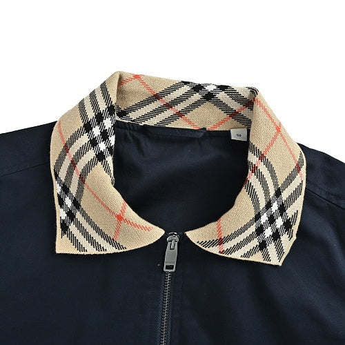 Burberry Checked Collared Jacket