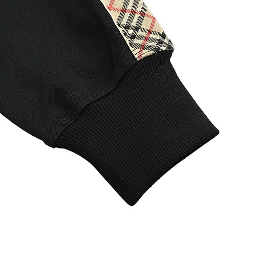 Burberry Embroidered Zip-Up Hoodie