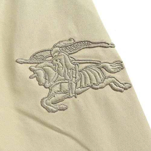 Burberry Embroidered Pocket Lapel Jacket