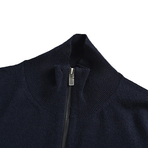 Burberry Zip-neck knit sweater