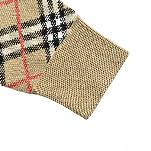 Burberry Argyle Knit Cardigan