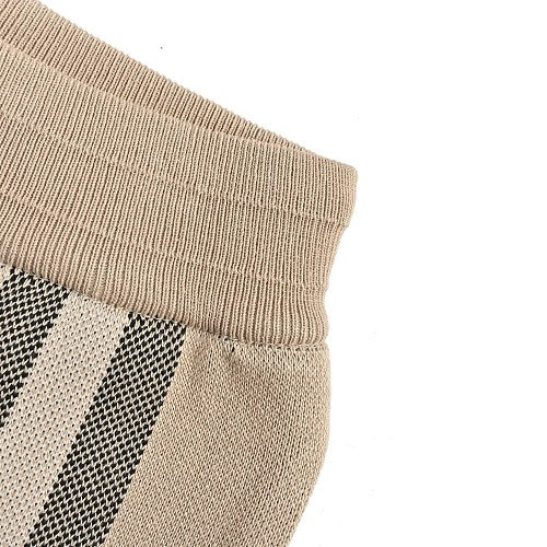 Burberry Large-Check Knit Shorts