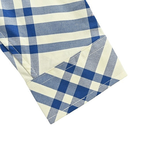 Burberry Long-sleeve diagonal plaid shirt