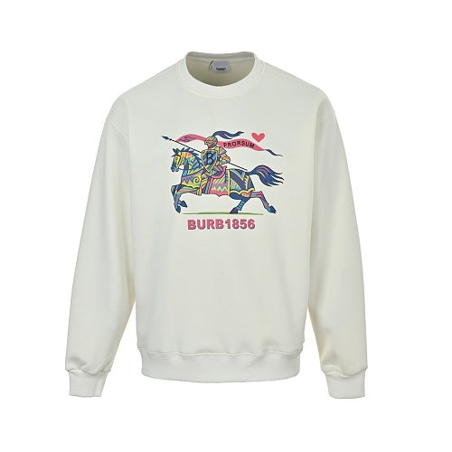 Burberry Colorful Print Crew-Neck Sweatshirt