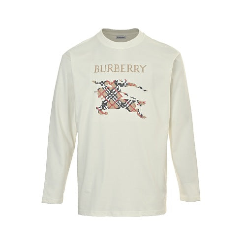 Burberry Embroidered Long-Sleeve T-Shirt