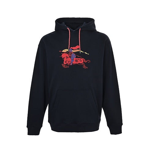 Burberry Embroidered Hooded Sweatshirt