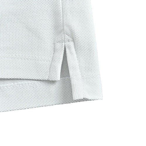 Burberry Long-Sleeve Polo with Checkered Collar