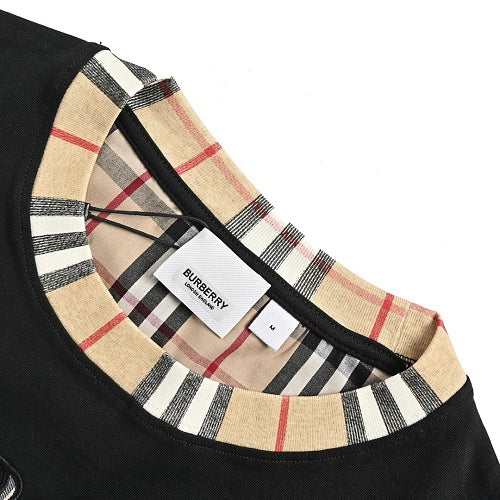 Burberry Embroidered Letter Short-Sleeve T-Shirt