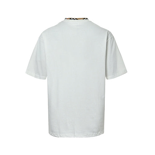 Burberry Plaid Short-Sleeve T-Shirt