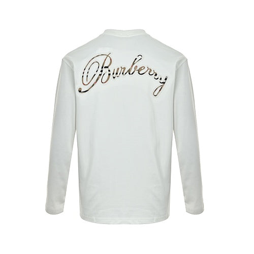 Burberry Long-sleeve T-shirt with lettering