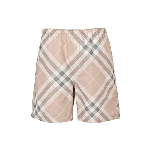 Burberry Plaid Beach Shorts