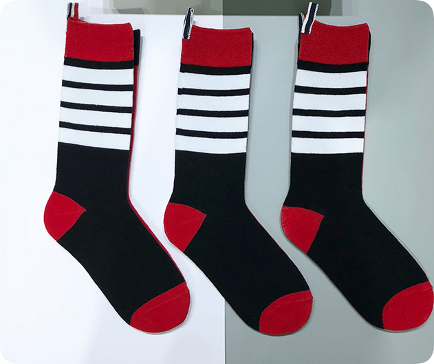 18cm cotton mid-calf socks