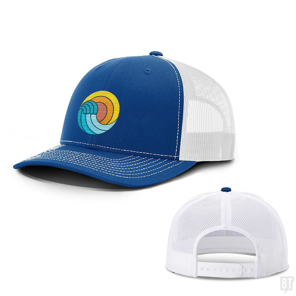 Retro Beach Wave Hats