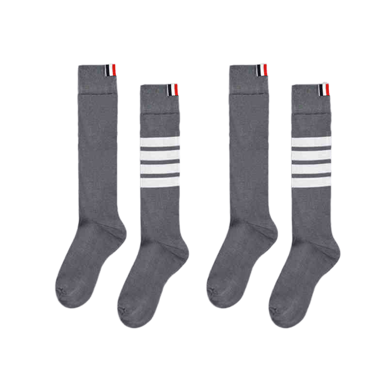 Thom BrownePremium Four-Stripe Socks - 2-Pair Multi-Pack in Classic Colors
