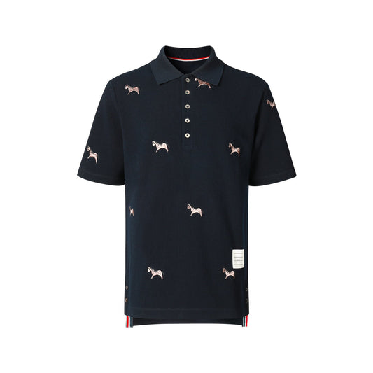 New Year of the Horse Embroidered Polo Shirt