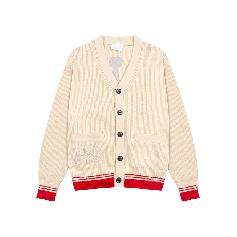 AMI PARISPremium Cotton Knitted Sweater & Vest Collection (7 Styles)