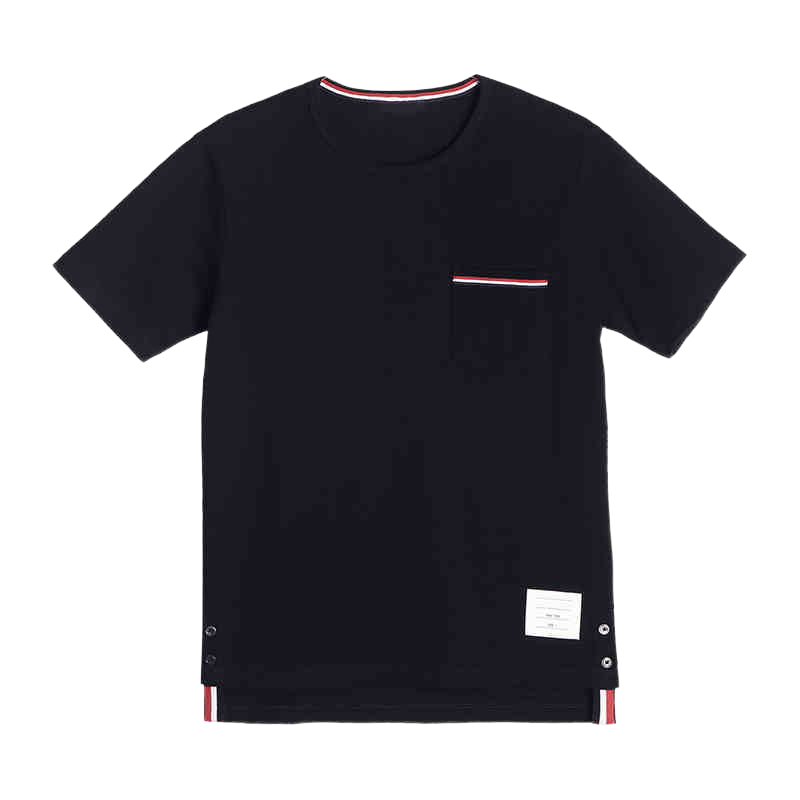 Thom BrowneCouple's Cotton Henley Shirt | 100% Cotton | Made in Japan