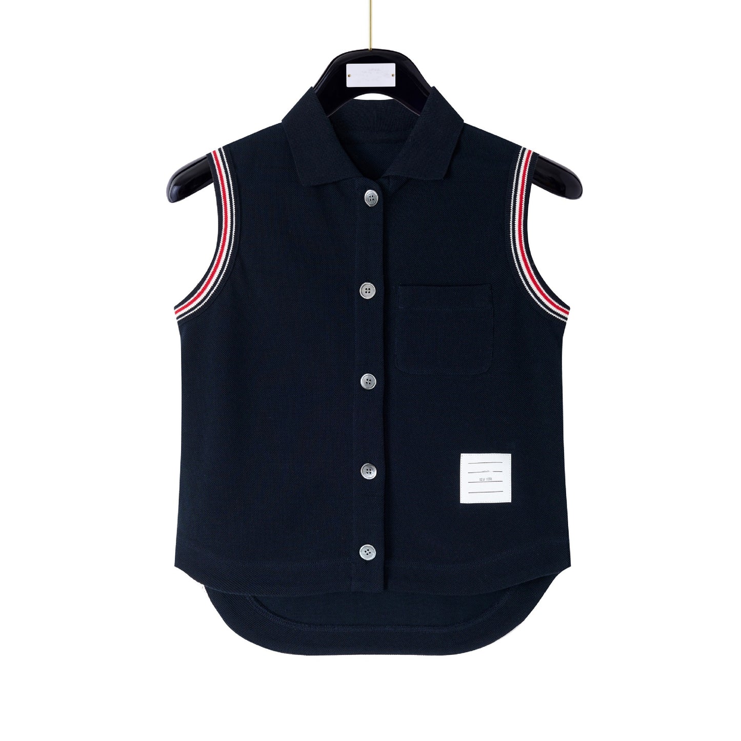 New Sleeveless Lapel Cardigan Vest