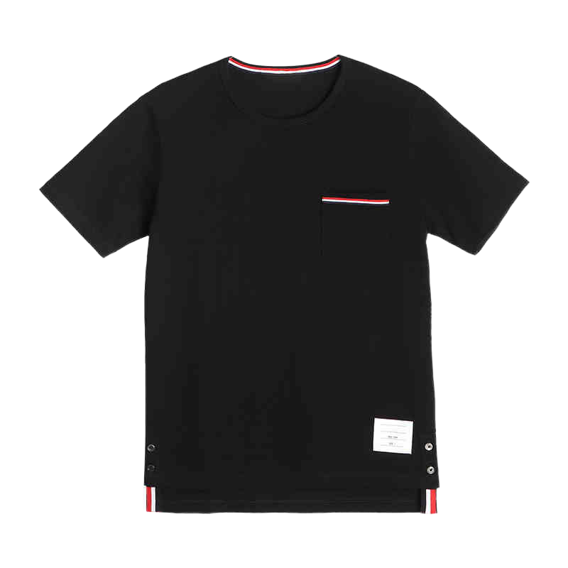 Thom BrowneCouple's Cotton Henley Shirt | 100% Cotton | Made in Japan