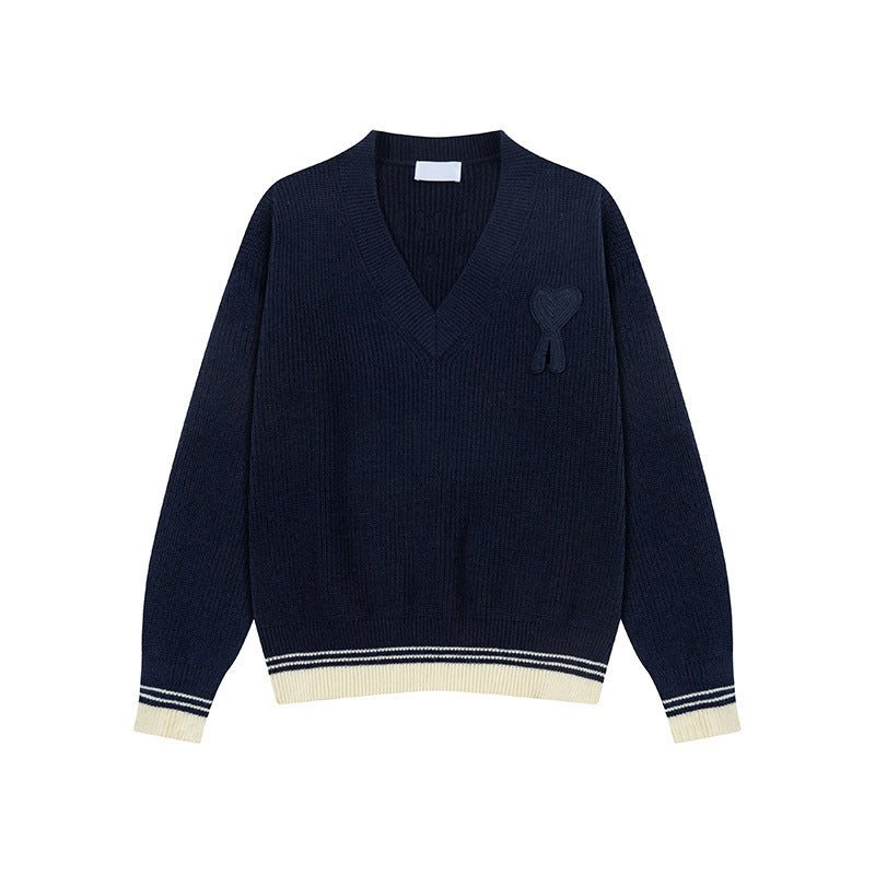 AMI PARISPremium Cotton Knitted Sweater & Vest Collection (7 Styles)