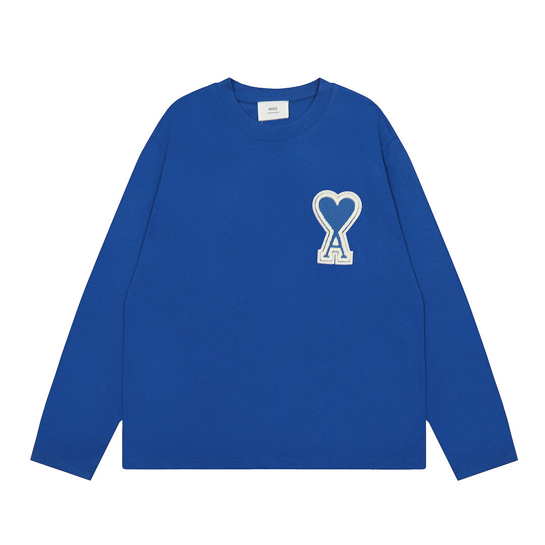 AMIPARIS Long Sleeve Cotton T-Shirt