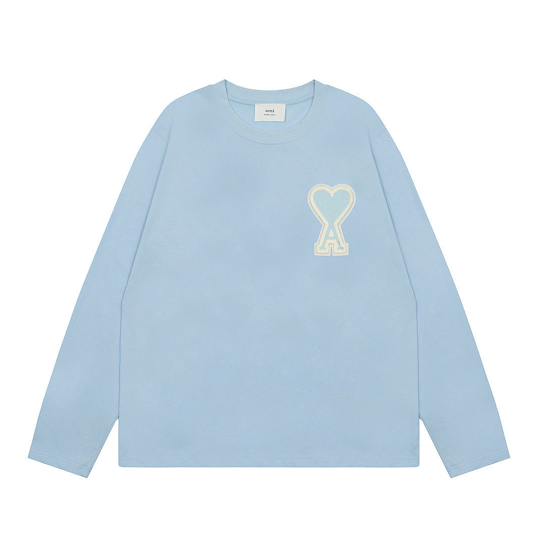 AMIPARIS Long Sleeve Cotton T-Shirt