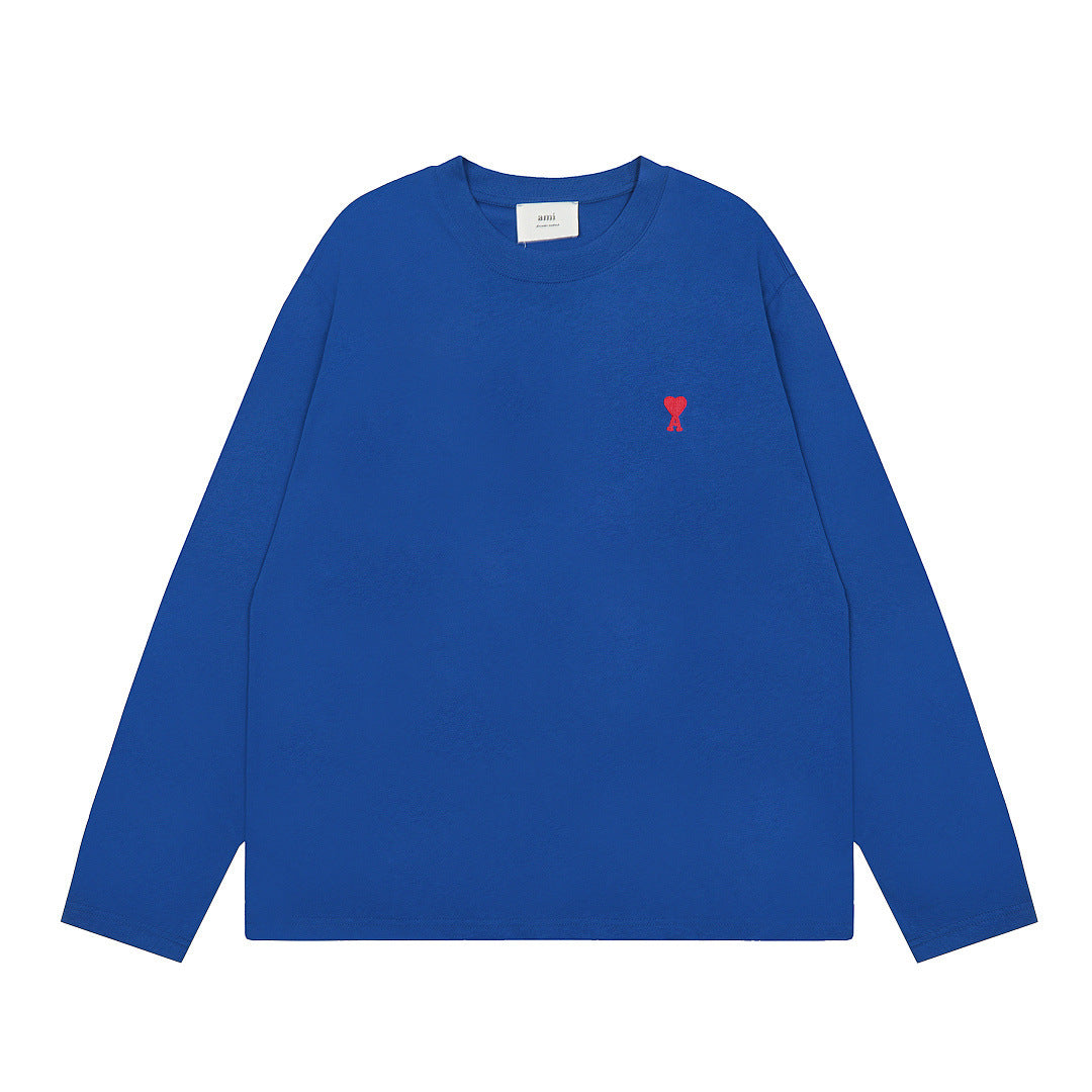 AMIPARIS Long Sleeve Cotton T-Shirt