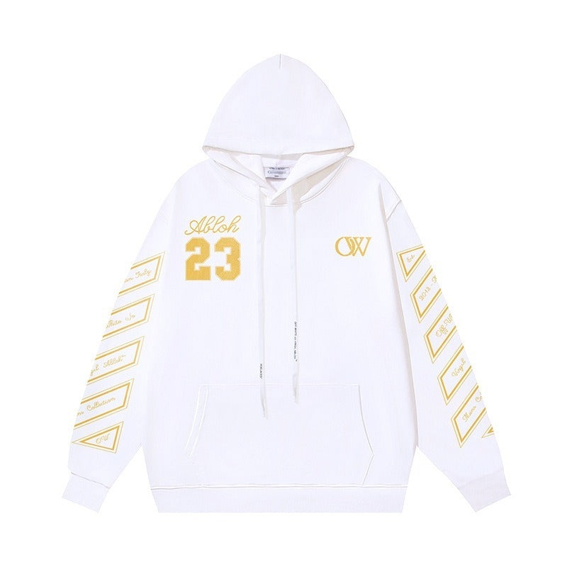 OFF-Whlte Arrow logo sports sweatshirt#1081
