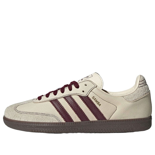 Womens adidas Samba OG Wonder White Maroon IG1987