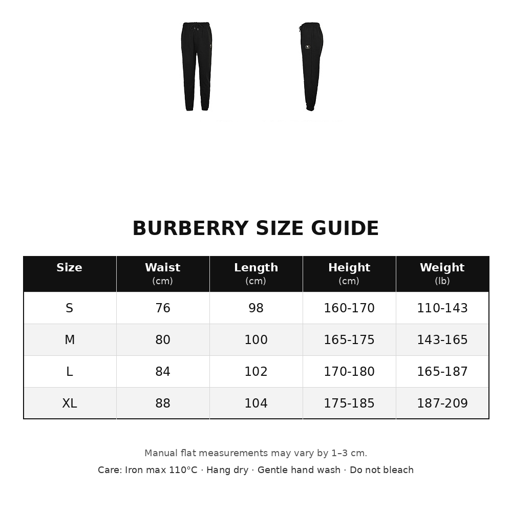 Burberry Athletic Sweatpants
