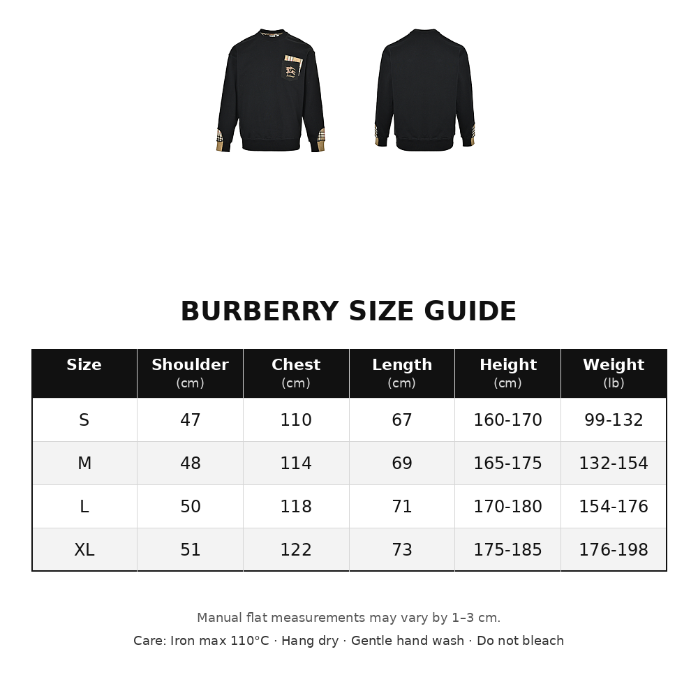 Burberry Embroidered Crewneck Sweatshirt