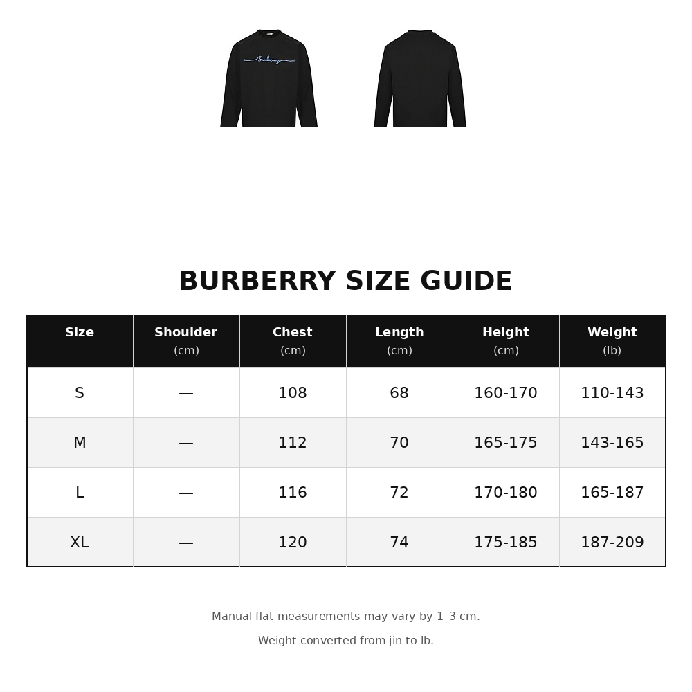 Burberry Embroidered Long-Sleeve T-Shirt