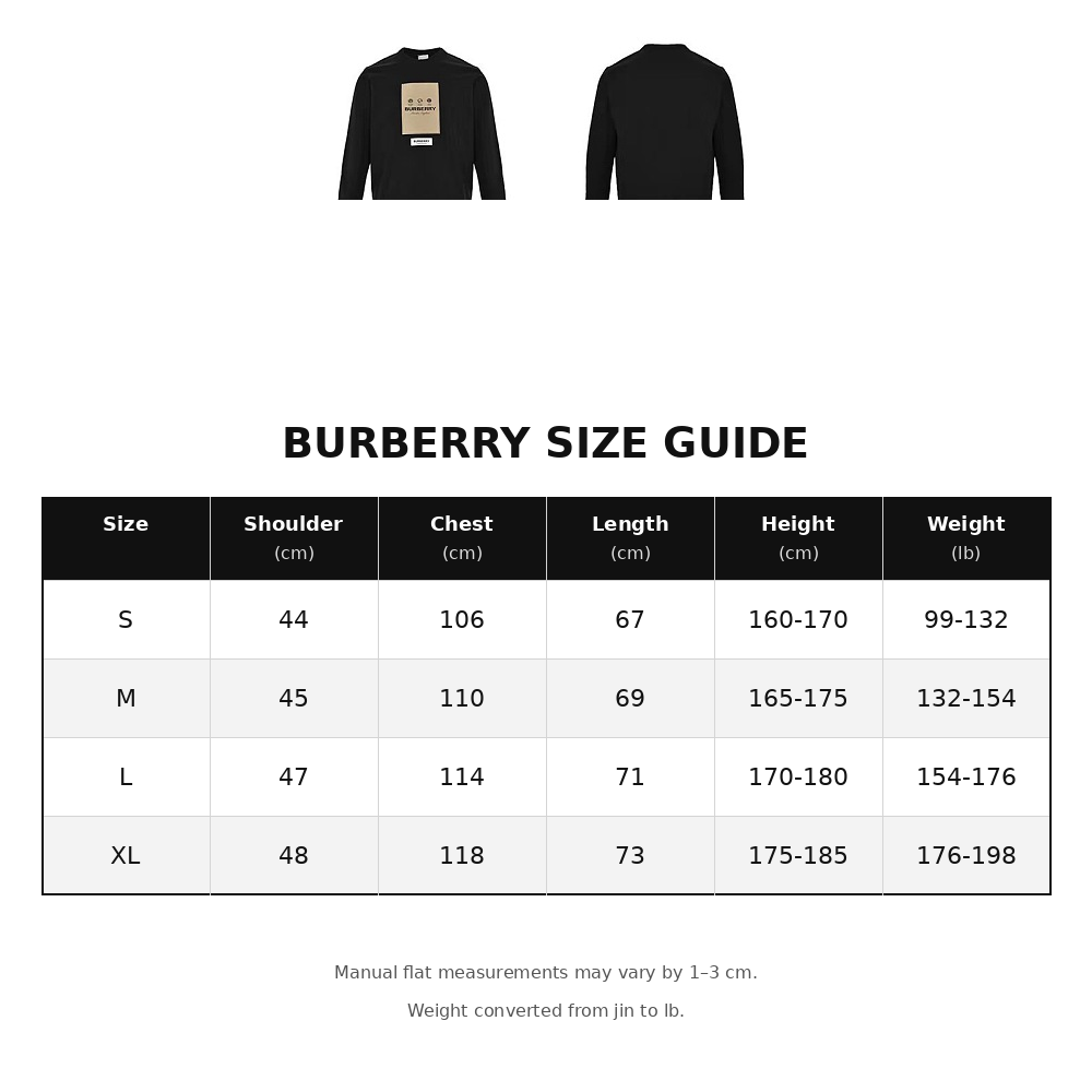 Burberry Logo Crewneck Sweatshirt