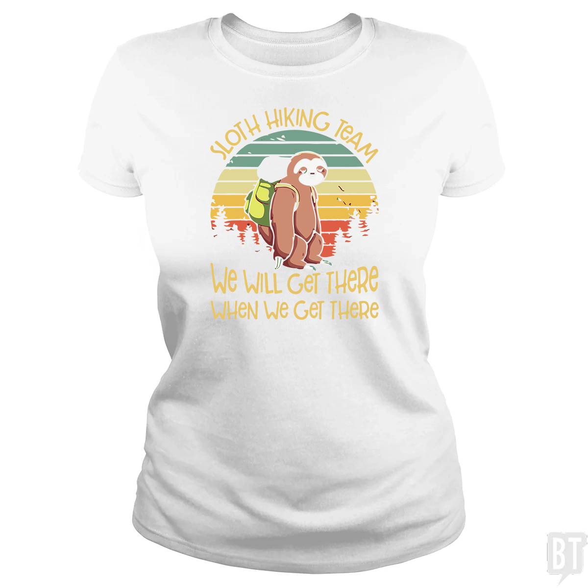 Funny Sloth Hiking Team