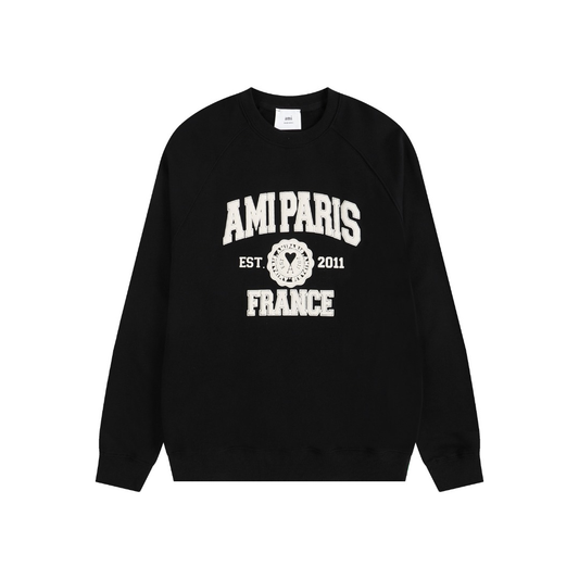 AMI PARIS cotton hoodie