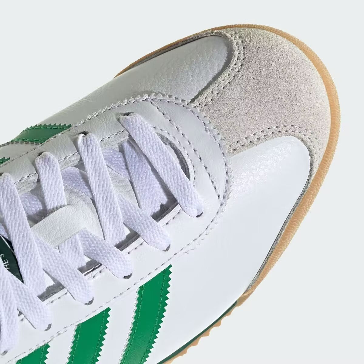 adidas  White College Green Sneakers