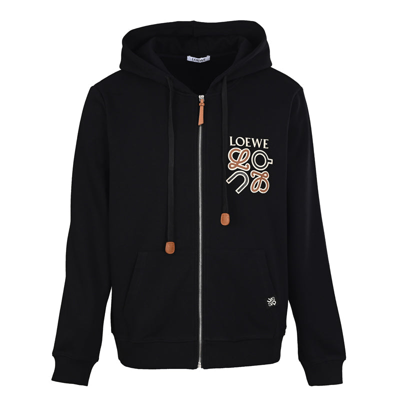 LOEWE Lambswool Hooded Jacket
