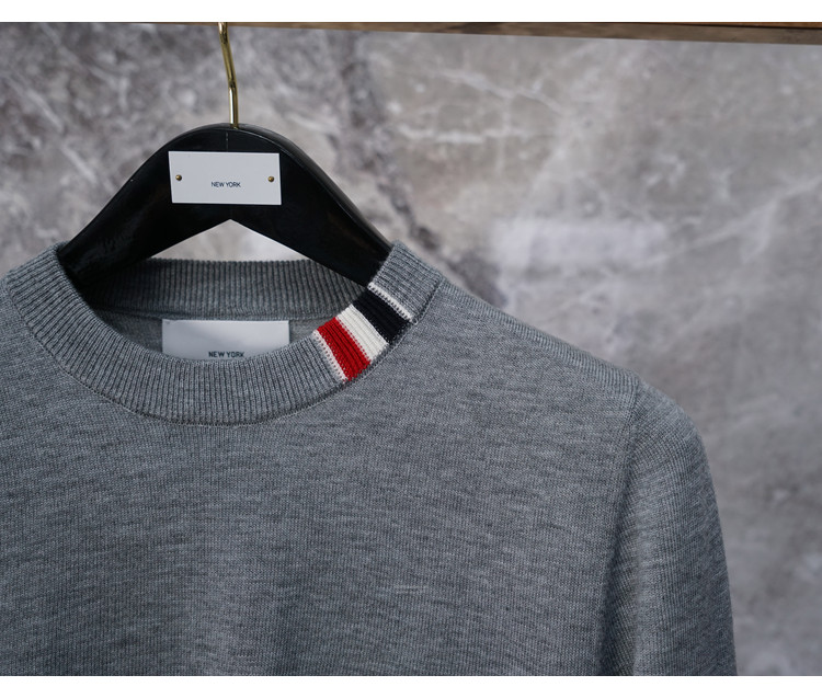Thom BrowneClassic V-Neck Knitted Cardigan Sweater