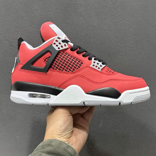 Air Jordan 4 Men's and Women's Red Bulls Basketball Shoes