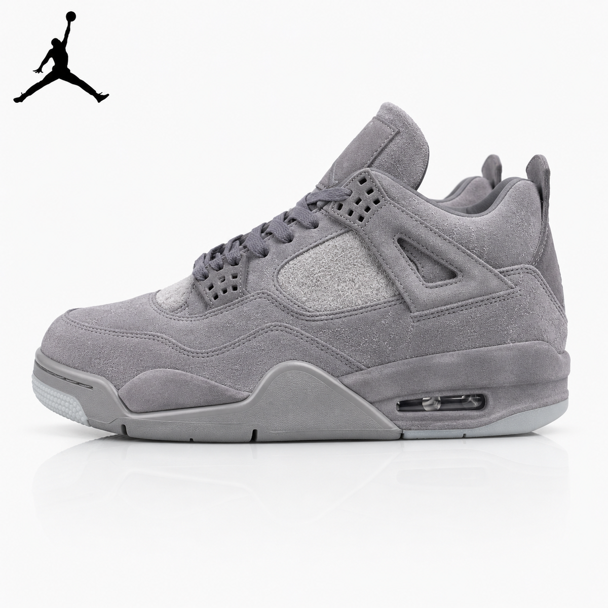 Air Jordan 4 Kaws Collaboration Glow-in-the-Dark Grey 930155-003