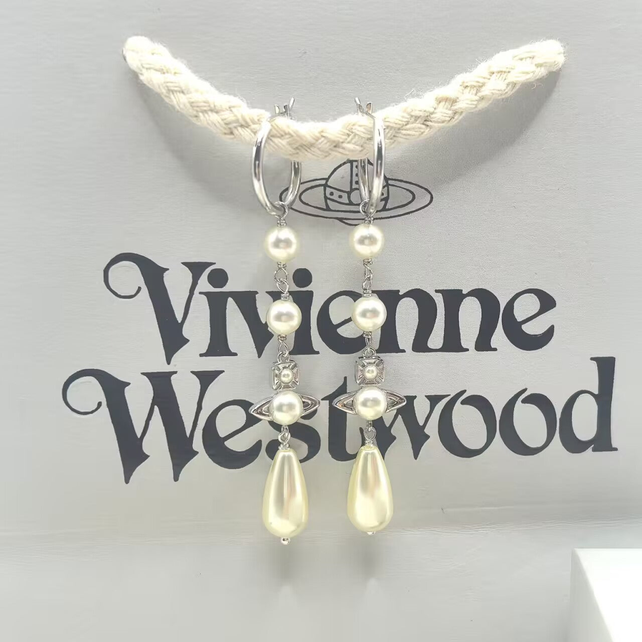 Vivienne Westwood Pearl Drop Earrings