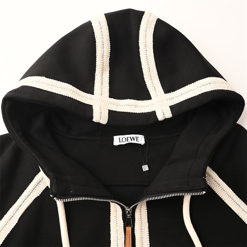 LOEWE Lambswool Hooded Jacket