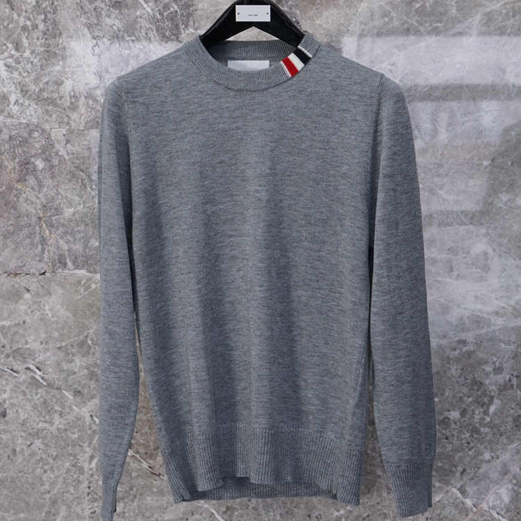 Thom BrowneClassic V-Neck Knitted Cardigan Sweater
