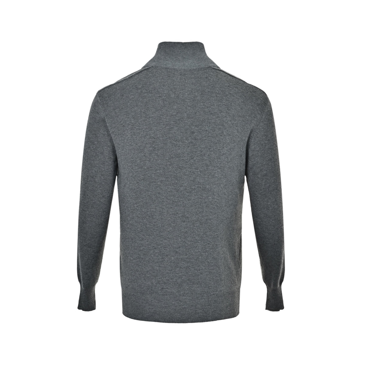 Burberry Half-zip wool knit sweater