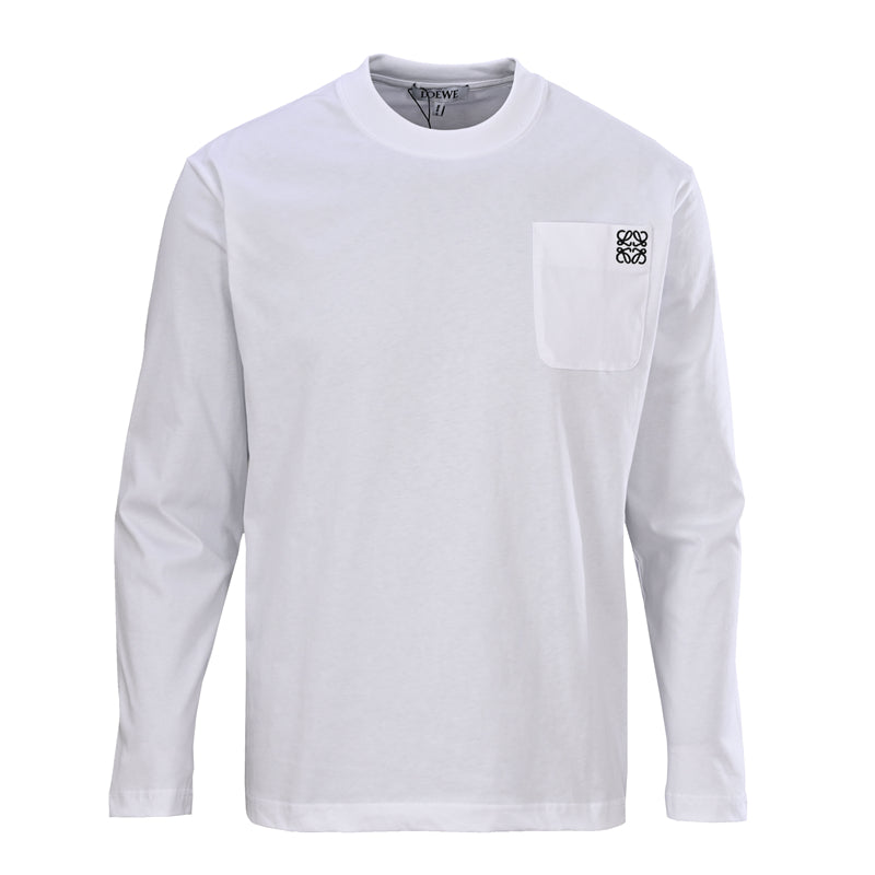 LOEWE Pure Cotton Long-Sleeve T-Shirt