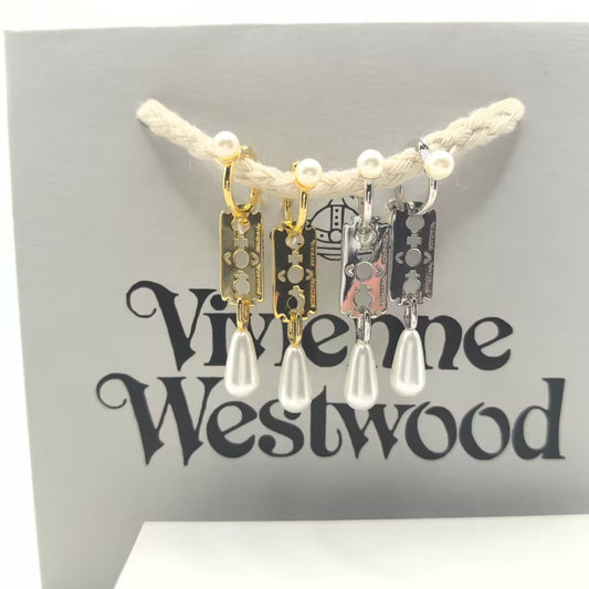 Vivienne Westwood Pearl Drop Earrings