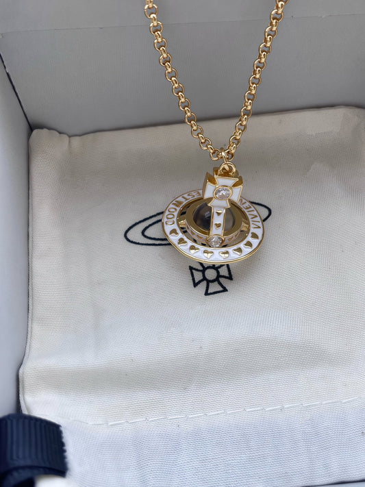 Vivienne Westwood"Planet Flight" Necklace