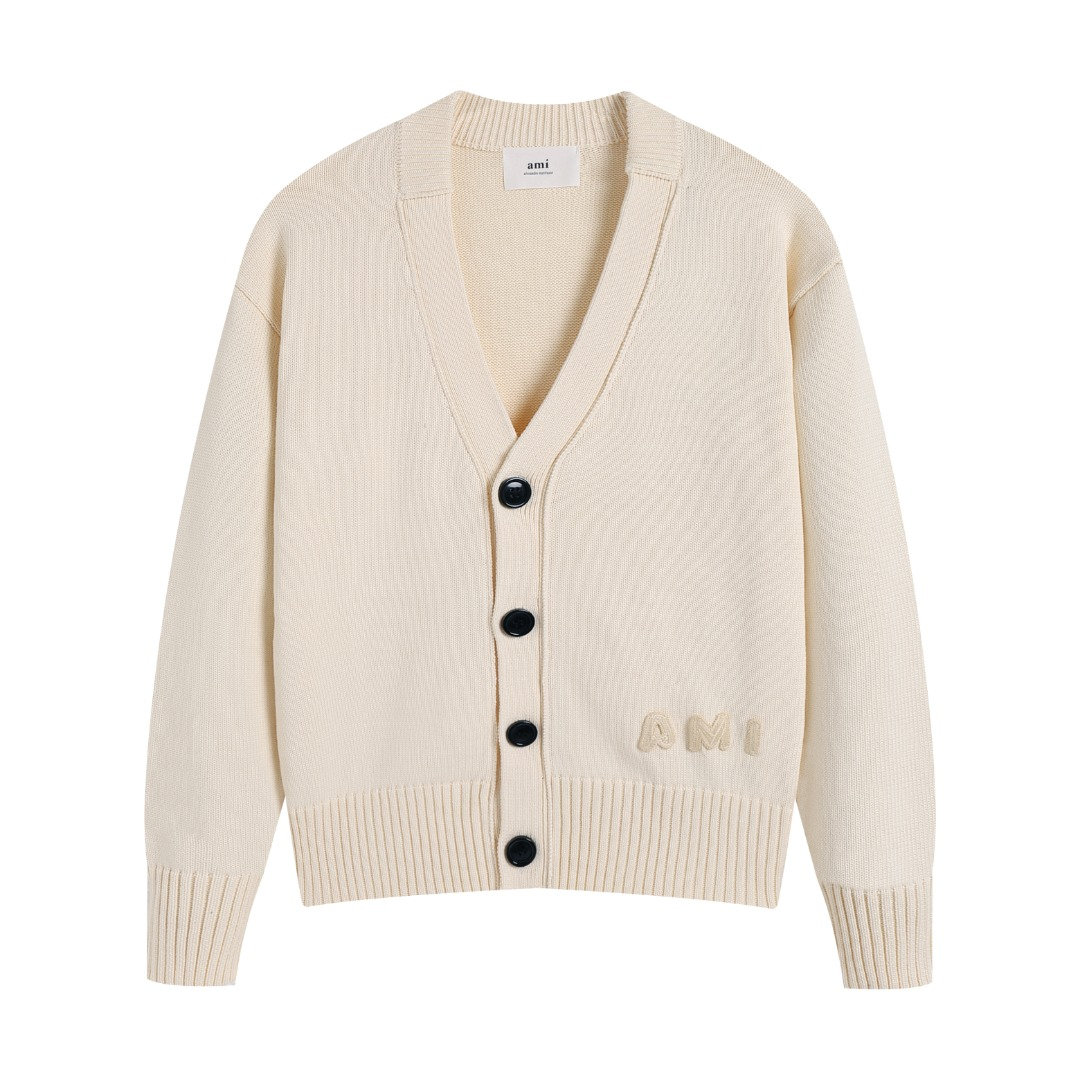 AMIPARIS Cotton & Wool Sweater - Premium Blend Knitwear