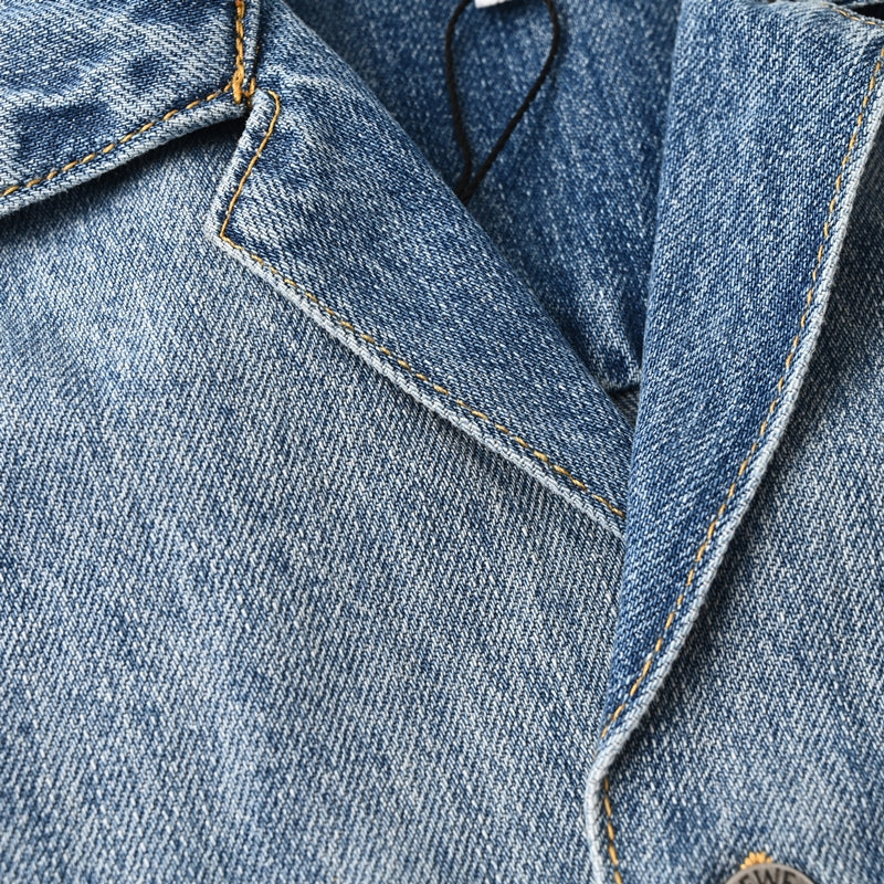 LOEWE Short-Sleeve Denim Shirt