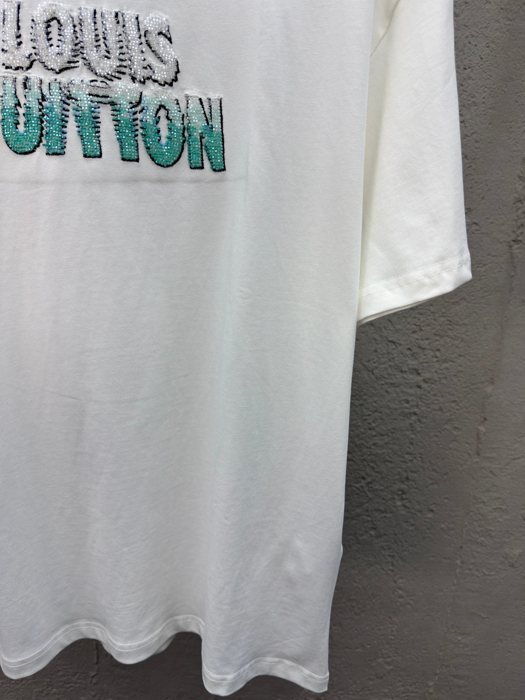 LOUIS VUITTON Beaded T-Shirt